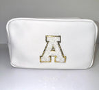 Medium Cosmetics Bag for Women With or Without Personalized Letter Patch