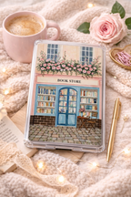 Cozy Bookstore Kindle Insert