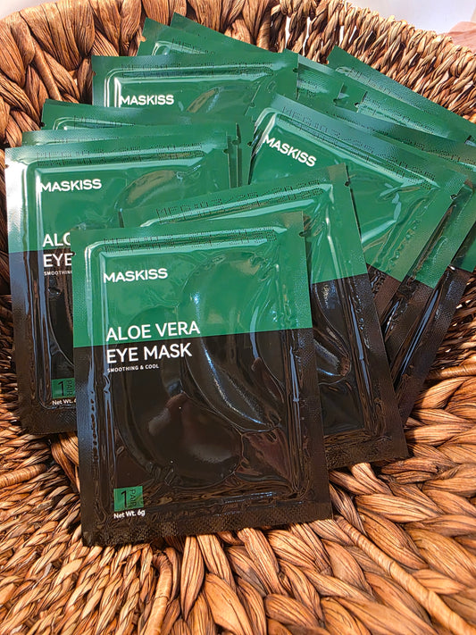 Aloe Vera Eye Mask Add-On – Soothe, De-Puff, Repeat