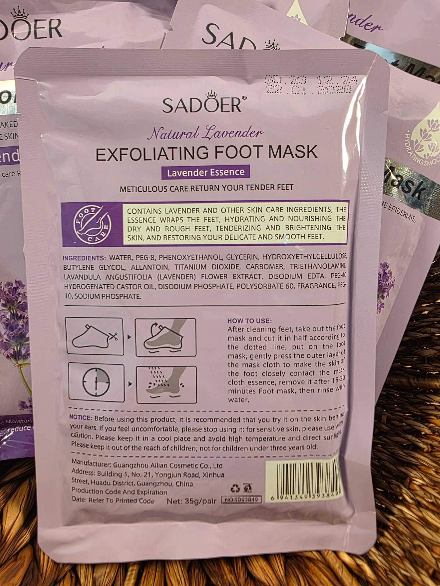 Foot Mask Add-On – Because Tired Feet Deserve Love Too